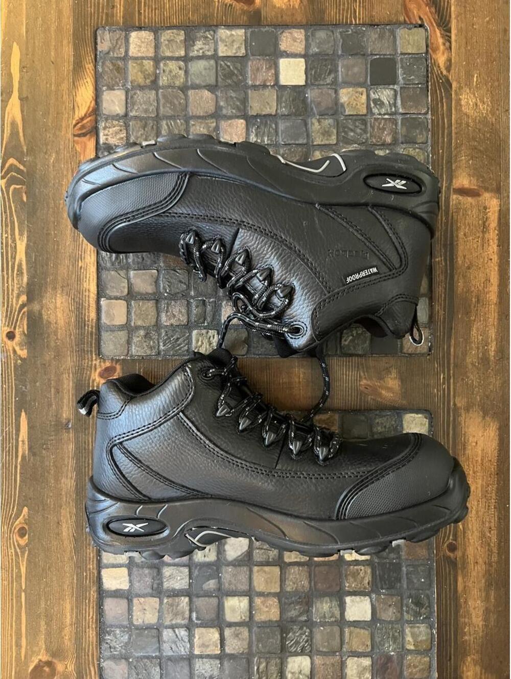 Reebok Tiahawk RB4555 Waterproof Composite Toe Work Boots Black Size 7.5M